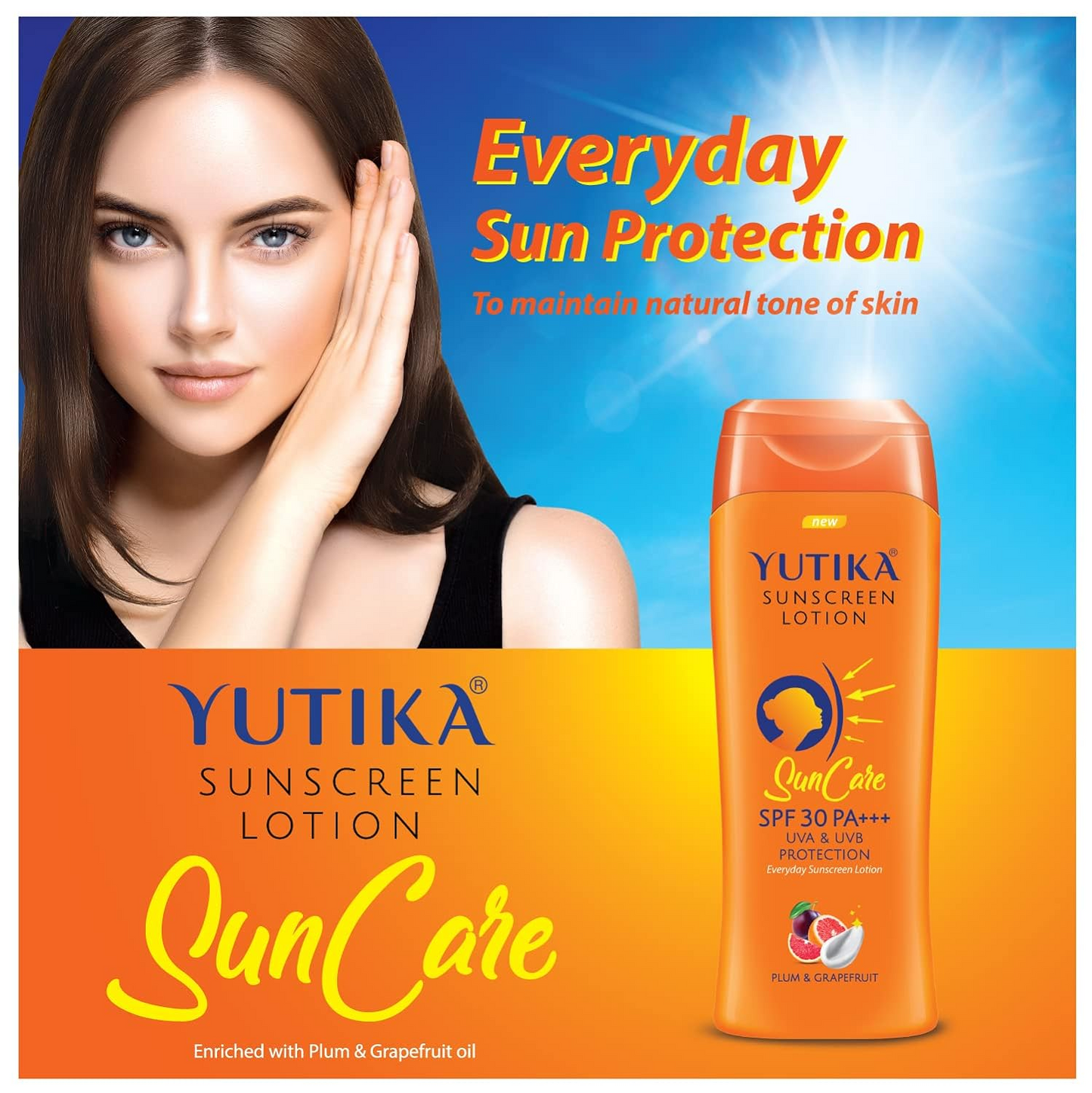 YUTIKA SUNSCREEN LOTION