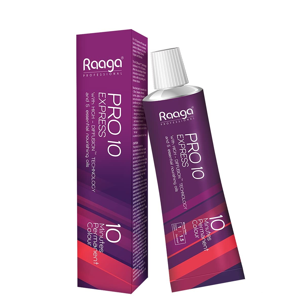 Raaga Professional Pro 10 Hair Color 90 g