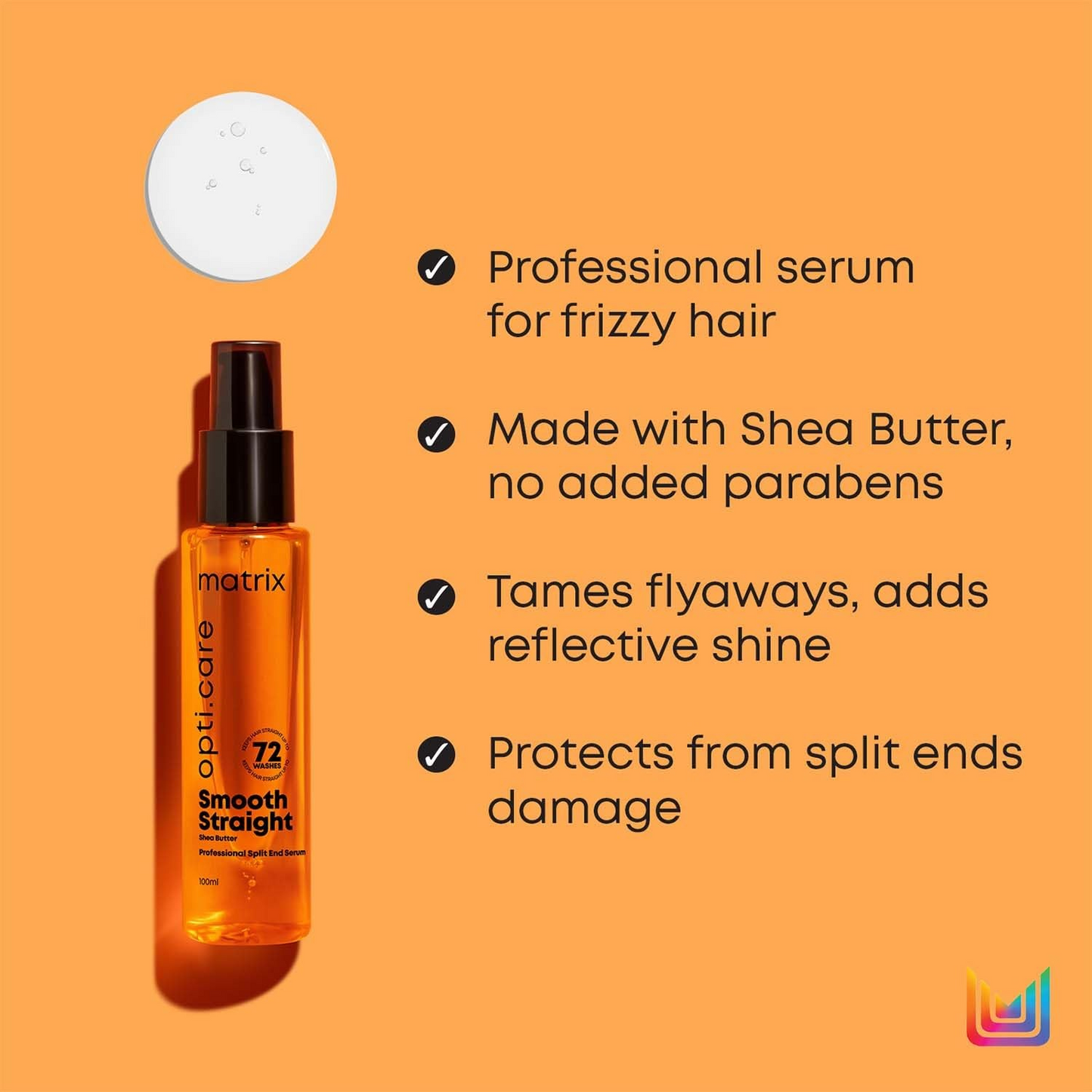 MATRIX SMOOTH STRAIGHT PROFESSIONAL SPLIT END SERUM
