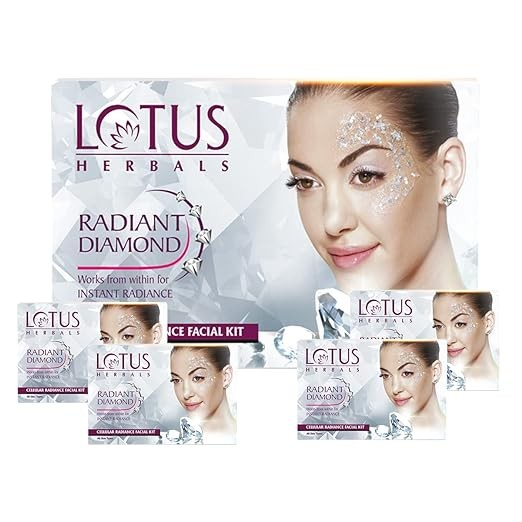 LOTUS RADIANT DIAMOND Cellular Radiance Salon Grade FACIAL KIT